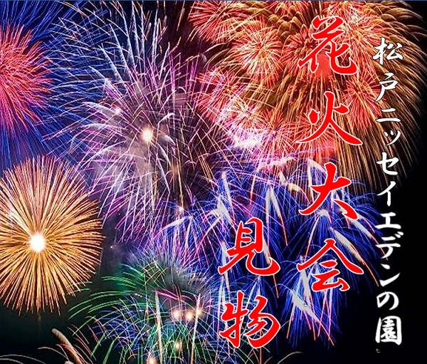 🎆花火大会見物🎆